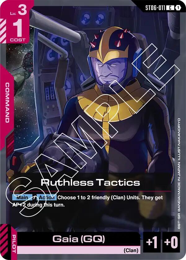 Ruthless Tactics - Starter Deck 06: Clan Unity (ST06)