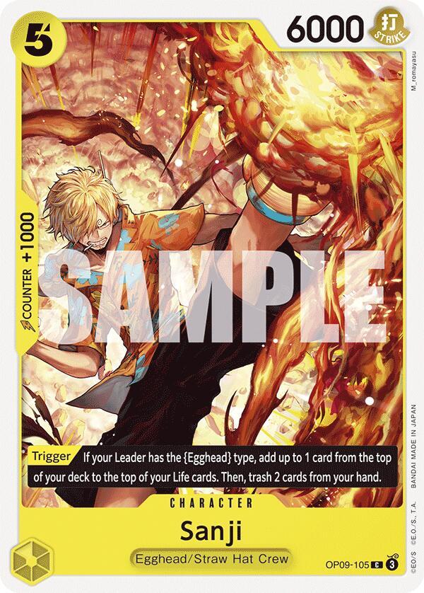 Sanji (105) - Emperors in the New World (OP09)
