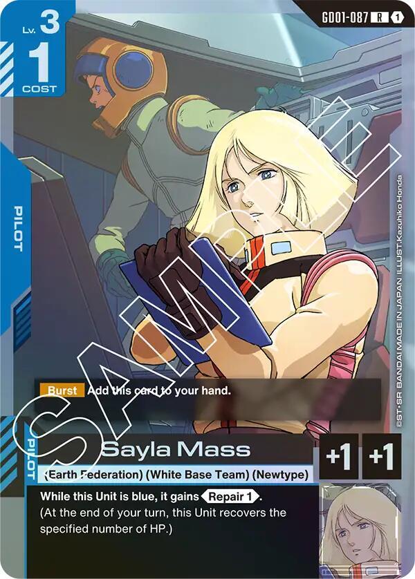 Sayla Mass - Newtype Rising (GD01)