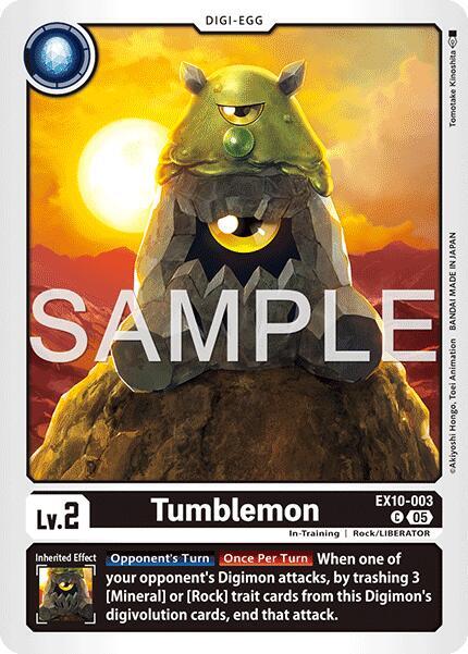 Tumblemon - Sinister Order (EX-10)
