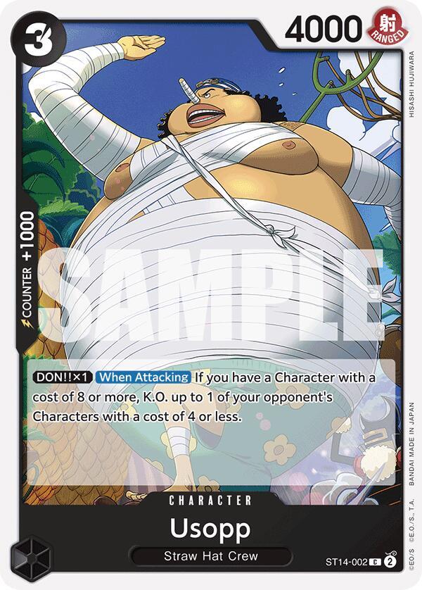 Usopp - Starter Deck 14: 3D2Y (ST-14)