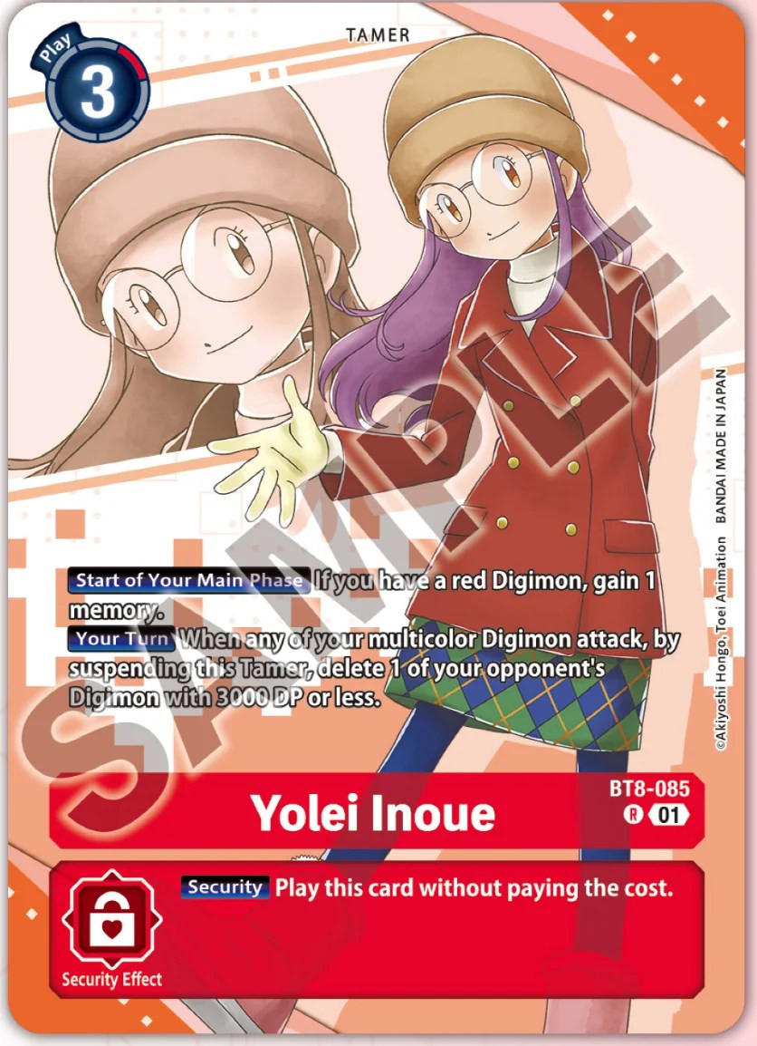 Yolei Inoue (Premium Heroines Set) - New Awakening (BT-08)