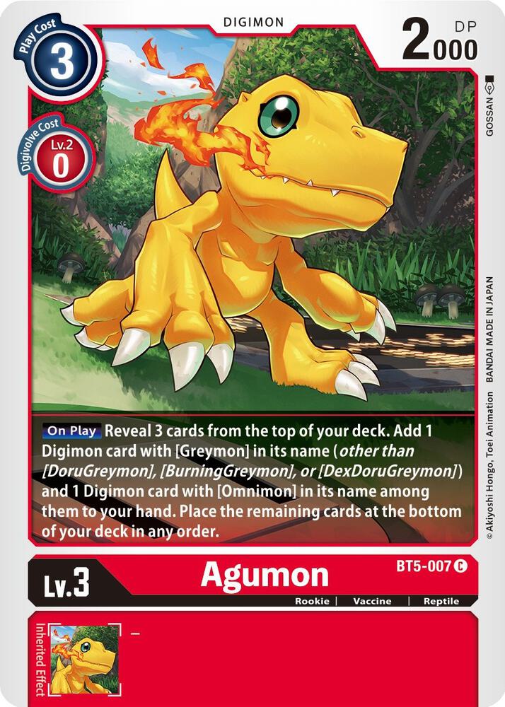 Agumon - Battle of Omni (BT-05)