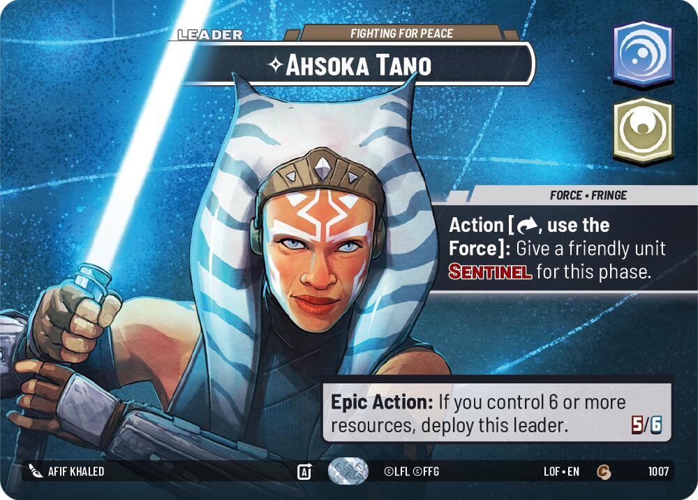 Ahsoka Tano - Fighting For Peace (Showcase) - Legends of the Force (LOF)