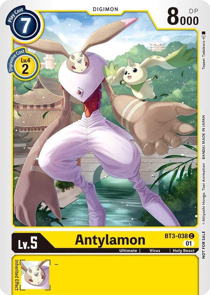 Antylamon - BT3-038 (Winner Pack New Awakening) - Release Special Booster 1.0 (BT01-03A)