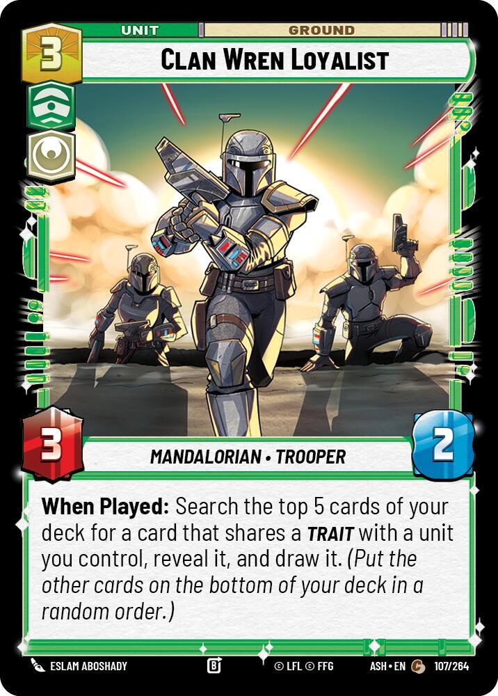 Clan Wren Loyalist - Ashes of the Empire (ASH)