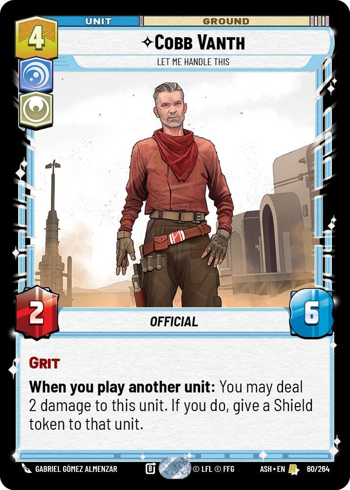 Cobb Vanth - Let Me Handle This - Ashes of the Empire (ASH)