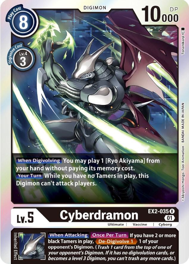 Cyberdramon - Digital Hazard (EX-02)