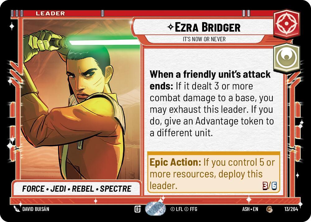 Ezra Bridger - It's Now or Never - Ashes of the Empire (ASH)