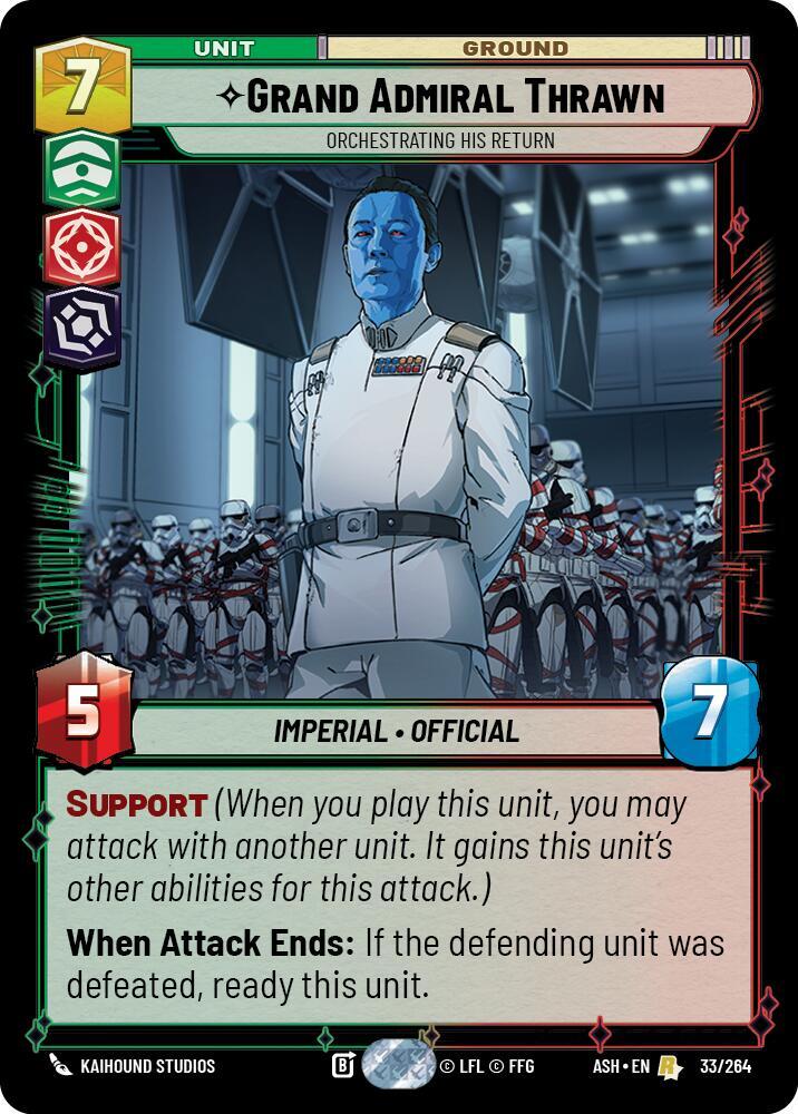 Grand Admiral Thrawn - Orchestrating His Return - Ashes of the Empire (ASH)