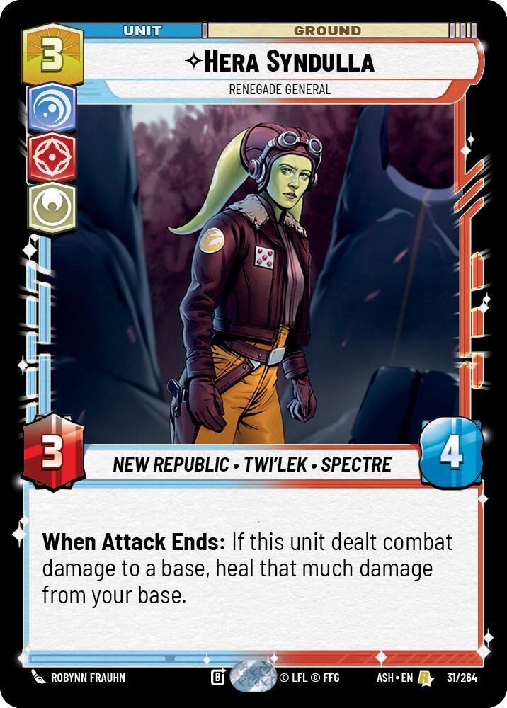 Hera Syndulla - Renegade General - Ashes of the Empire (ASH)