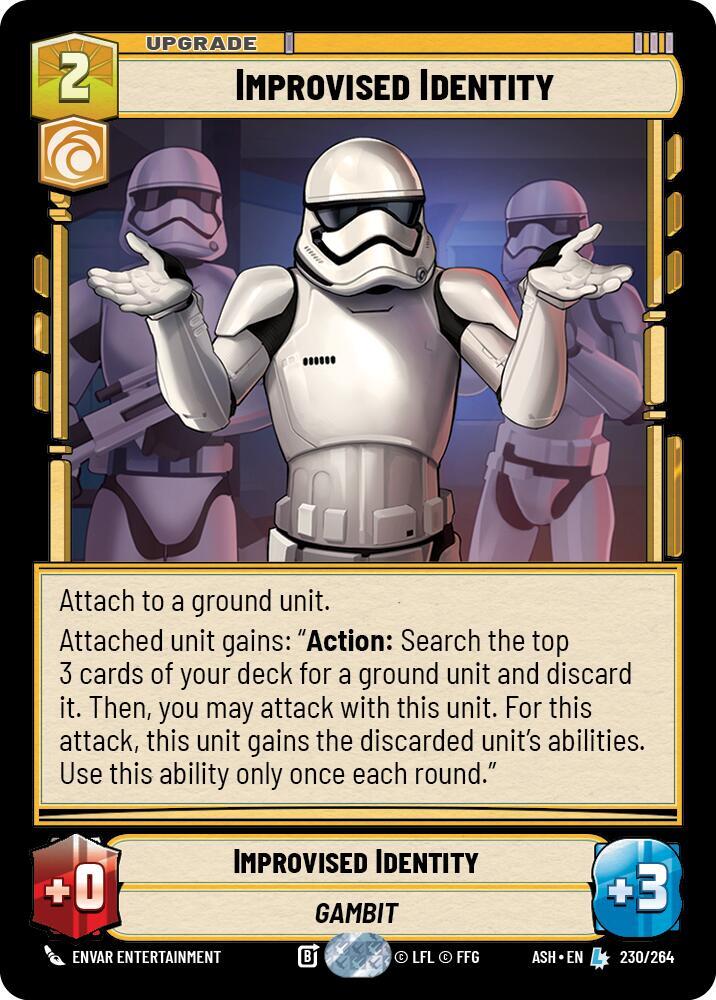 Improvised Identity - Ashes of the Empire (ASH)