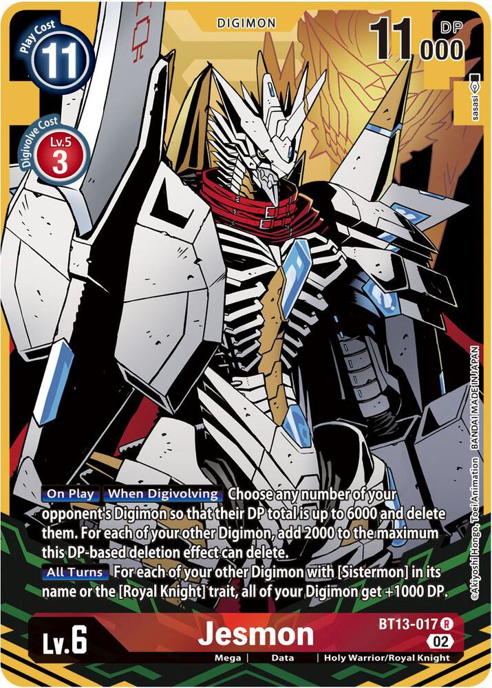 Jesmon (Alternate Art) - Versus Royal Knights (BT-13)