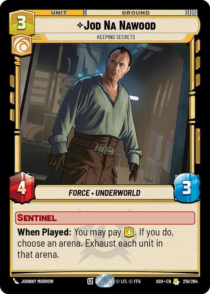 Jod Na Nawood - Keeping Secrets - Ashes of the Empire (ASH)