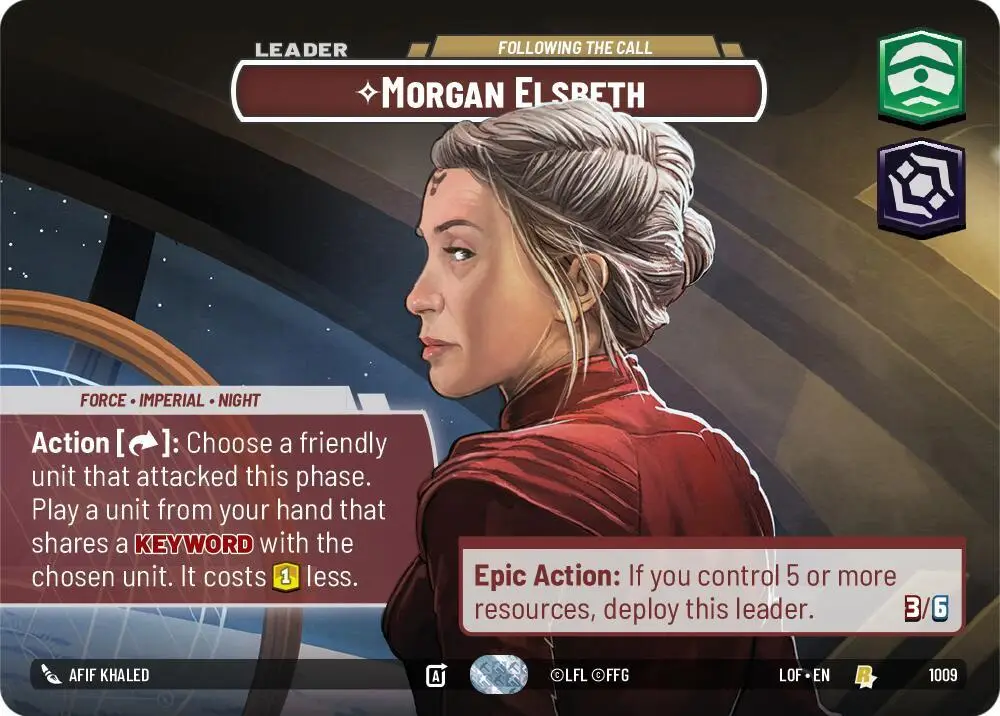 Morgan Elsbeth - Following the Call (Showcase) - Legends of the Force (LOF)