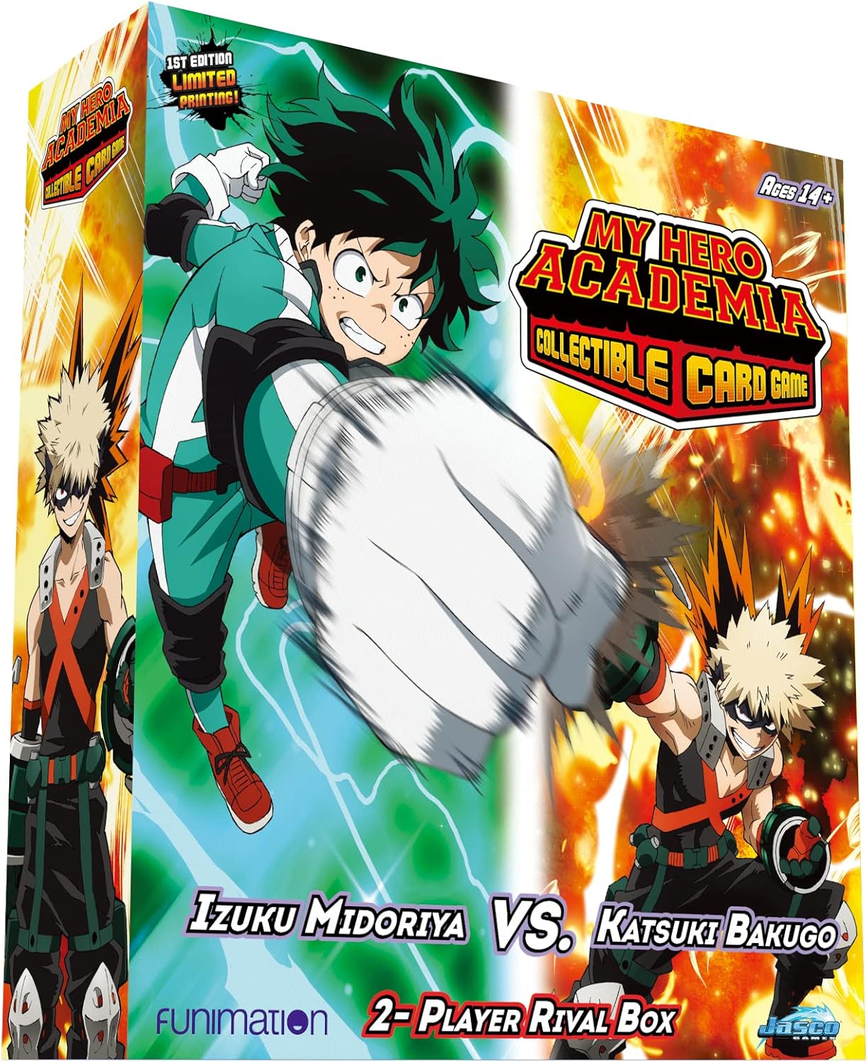 My Hero Academia Collectible Card Game - Izuku Midoriya vs. Katsuki - Two Player Rival Decks