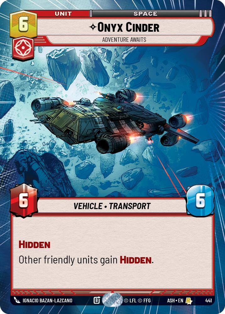 Onyx Cinder - Adventure Awaits (Hyperspace) - Ashes of the Empire (ASH)