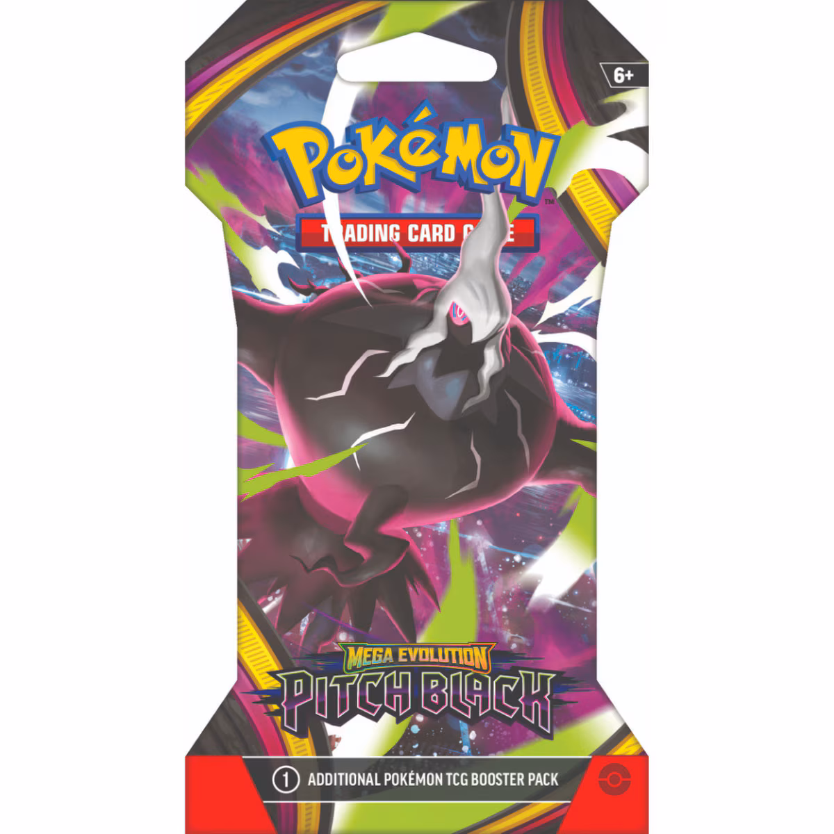 Pokémon: Mega Evolution—Pitch Black: Sleeved Booster