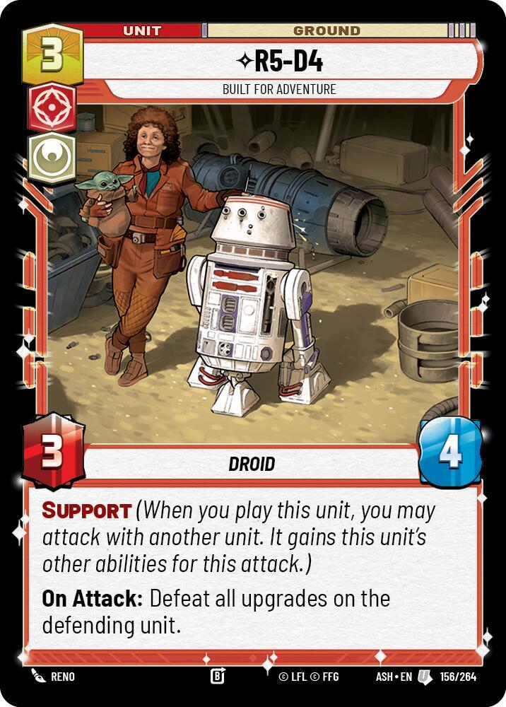 R5-D4 - Built for Adventure - Ashes of the Empire (ASH)