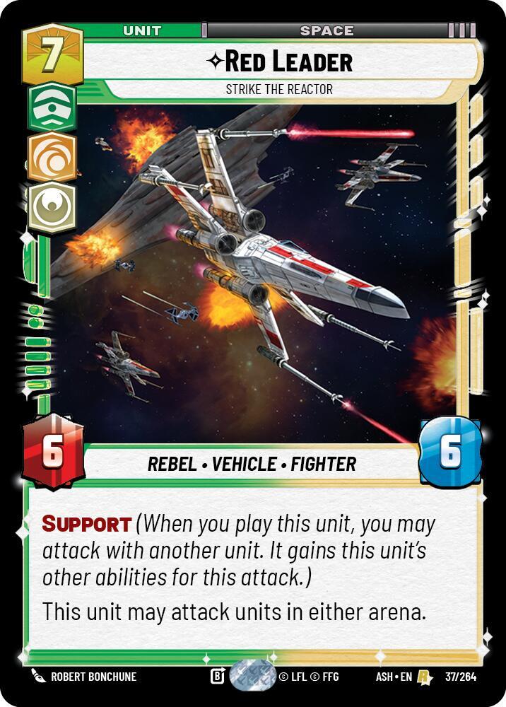 Red Leader - Strike the Reactor - Ashes of the Empire (ASH)