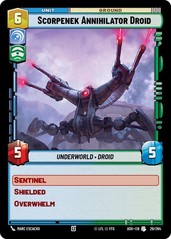 Scorpenek Annihilator Droid - Ashes of the Empire (ASH)