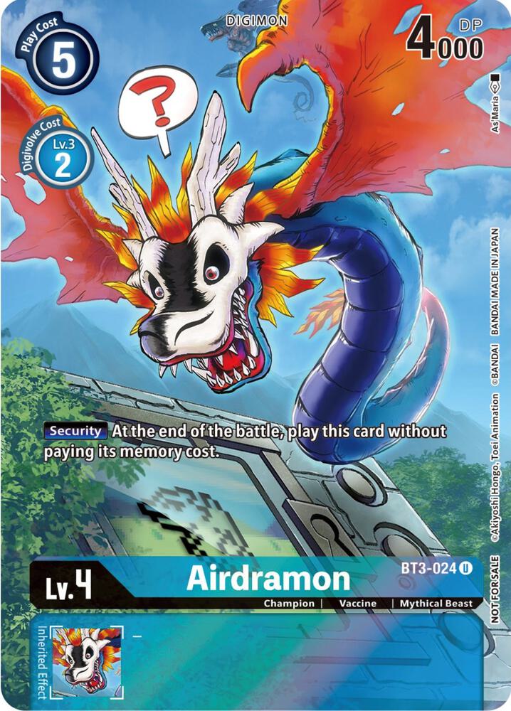 Airdramon (25th Special Memorial Pack) - Release Special Booster 1.0 (BT01-03A)