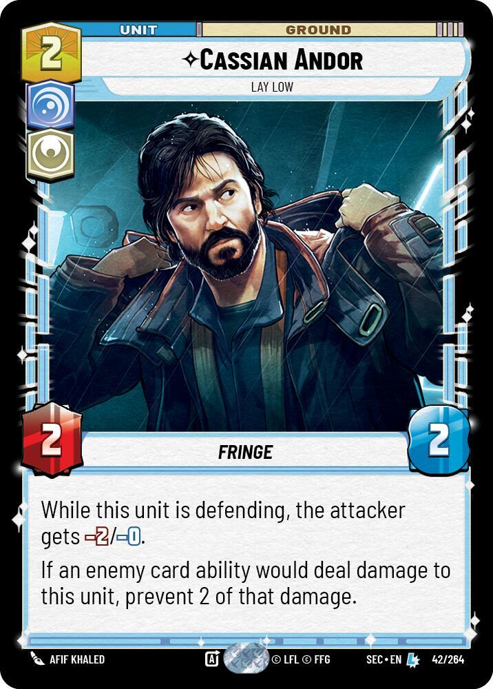 Cassian Andor - Lay Low - Secrets of Power (SEC)