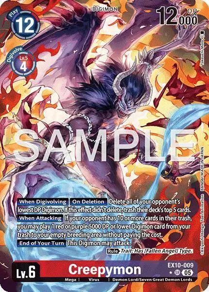 Creepymon (Alternate Art) - Sinister Order (EX-10)