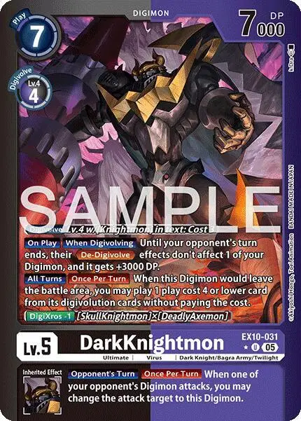 DarkKnightmon (Limited Foil) - Sinister Order (EX-10)