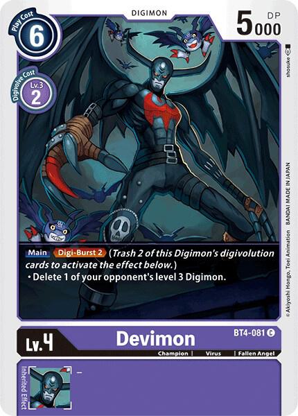 Devimon - Great Legend (BT-04)