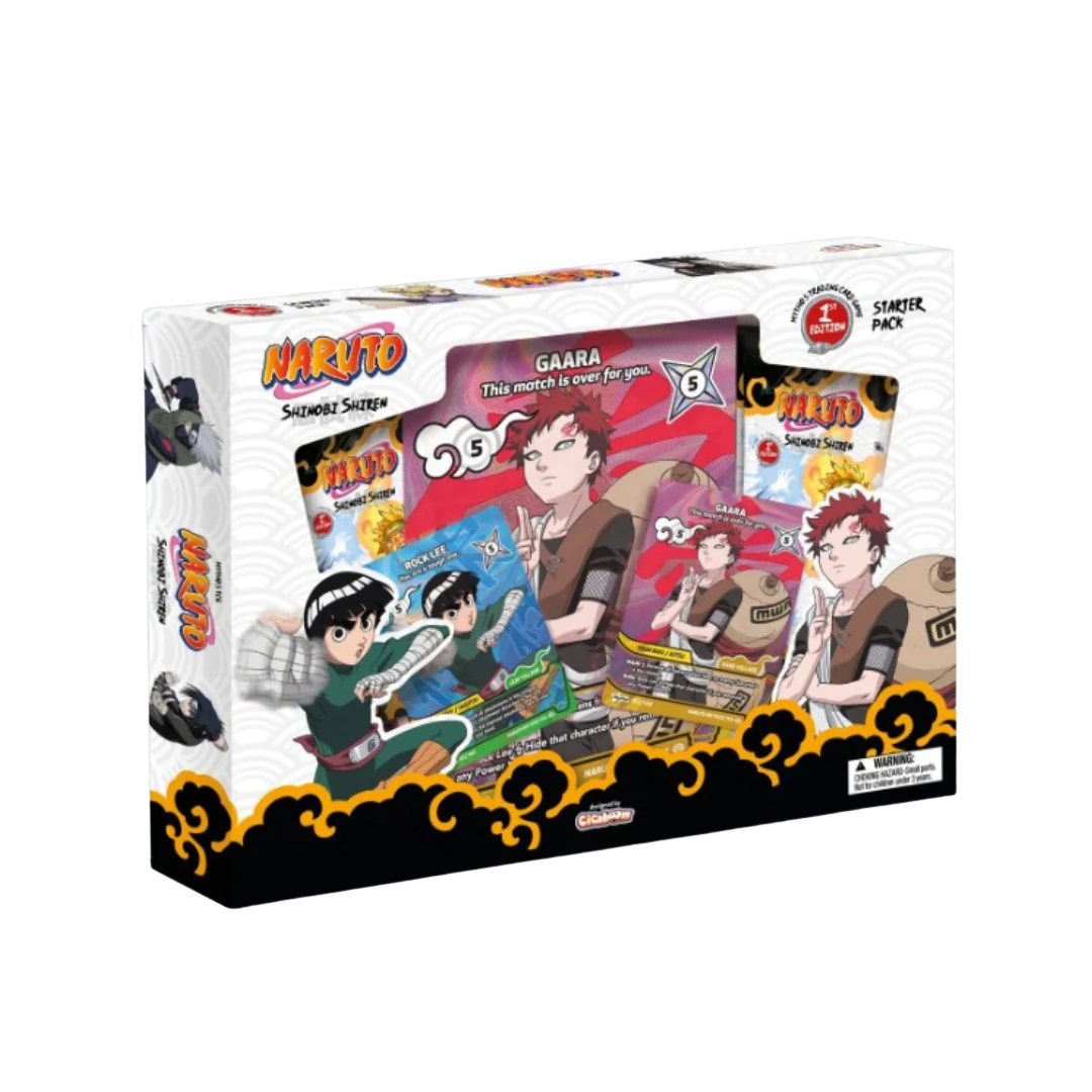Naruto Mythos TCG - Shinobi Shiren 1st Edition - Starter Pack - Gaara/Lee