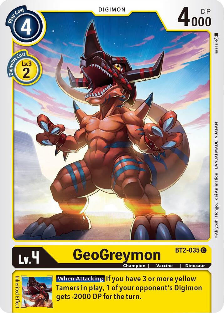 GeoGreymon - Release Special Booster 1.5 (BT01-03B)