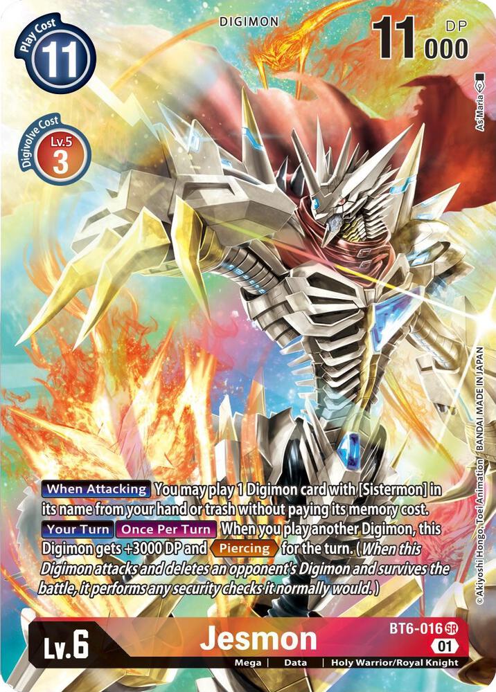 Jesmon (Alternate Art) - Double Diamond (BT-06)