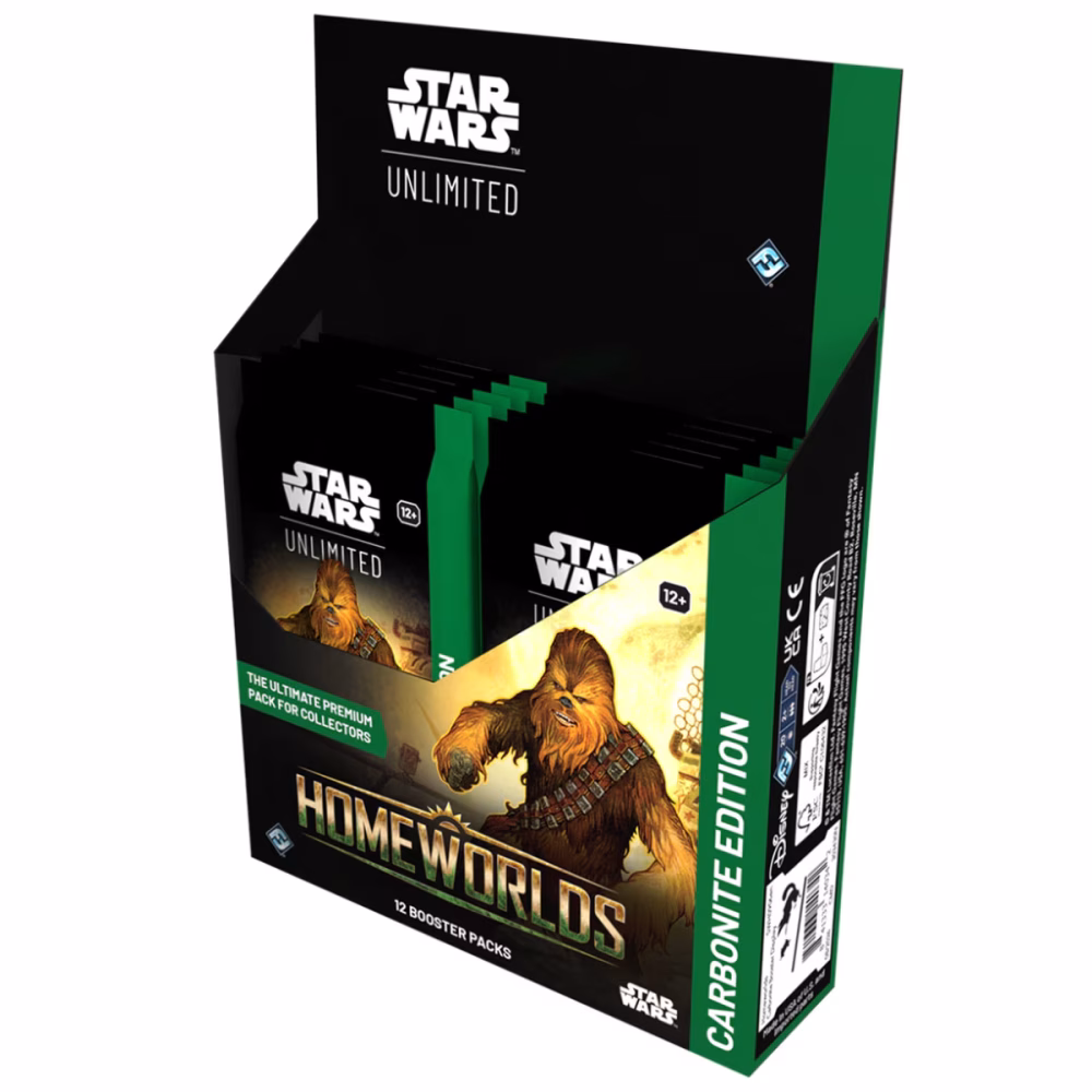 Star Wars: Unlimited – Homeworlds Carbonite Booster Box