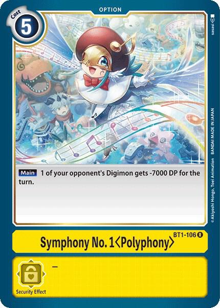 Symphony No. 1 (Polyphony) - Release Special Booster 1.0 (BT01-03A)