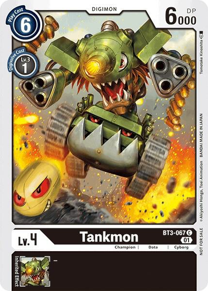 Tankmon - BT3-067 (Tamer Party Vol. 4 Promo) - Release Special Booster 1.0 (BT01-03A)