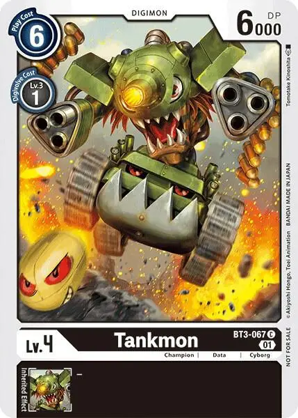 Tankmon - BT3-067 (Tamer Party Vol. 4 Promo) - Release Special Booster 1.0 (BT01-03A)