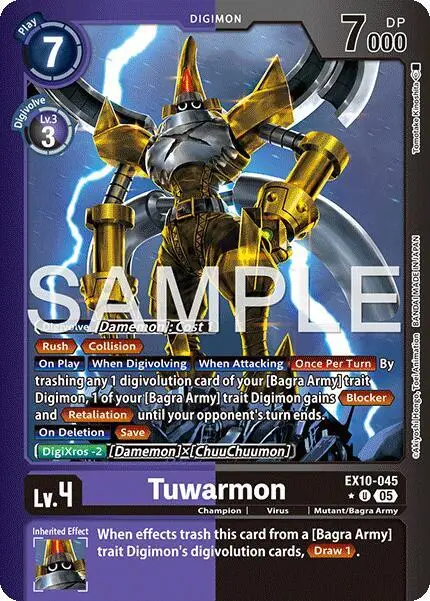 Tuwarmon (Limited Foil) - Sinister Order (EX-10)