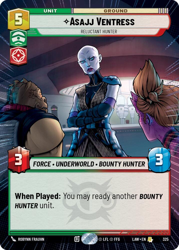 Asajj Ventress - Reluctant Hunter (Hyperspace) - A Lawless Time (LAW)