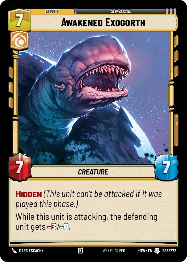 Awakened Exogorth - Homeworlds (HMW)