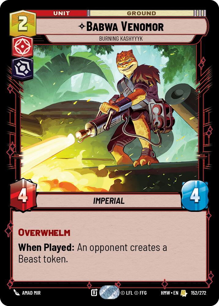 Babwa Venomor - Burning Kashyyyk - Homeworlds (HMW)