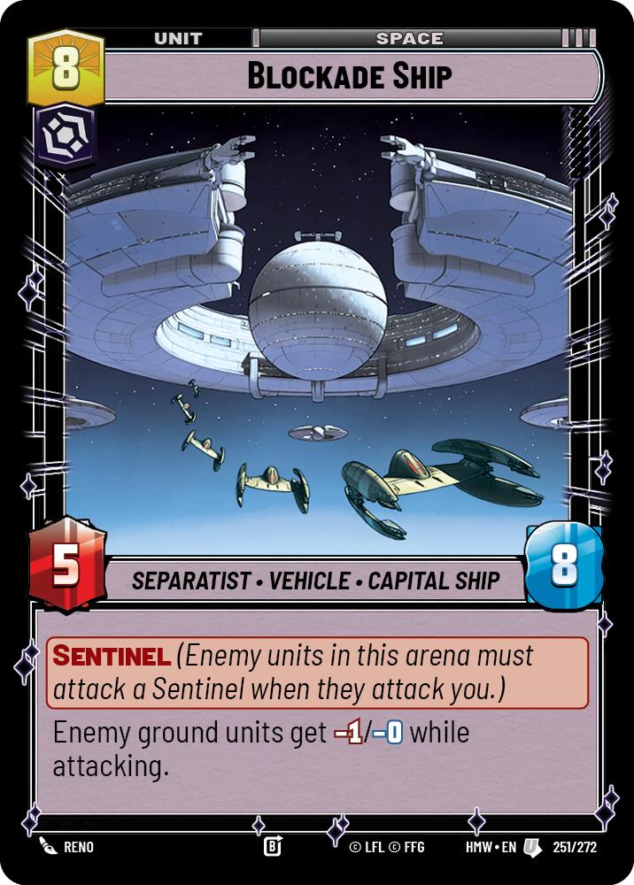 Blockade Ship - Homeworlds (HMW)