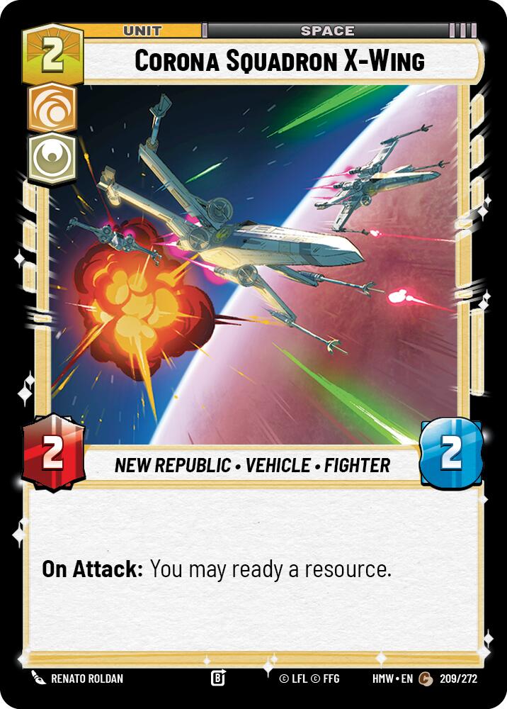 Corona Squadron X-Wing - Homeworlds (HMW)