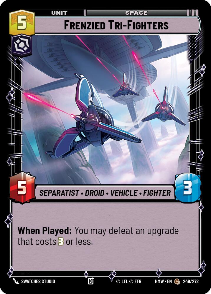 Frenzied Tri-Fighters - Homeworlds (HMW)