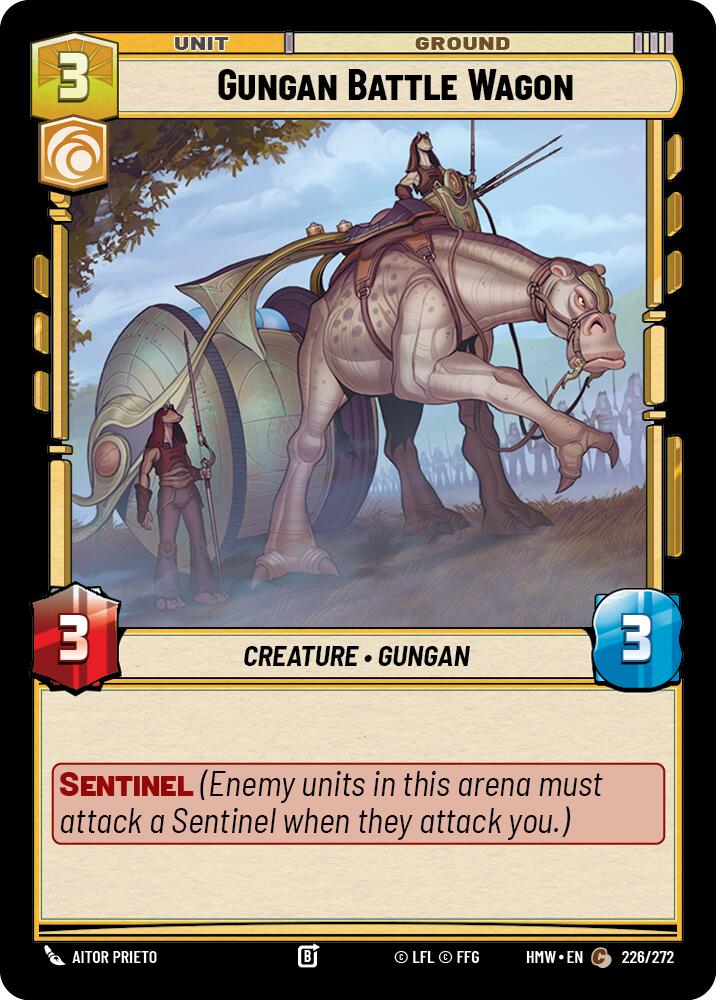 Gungan Battle Wagon - Homeworlds (HMW)