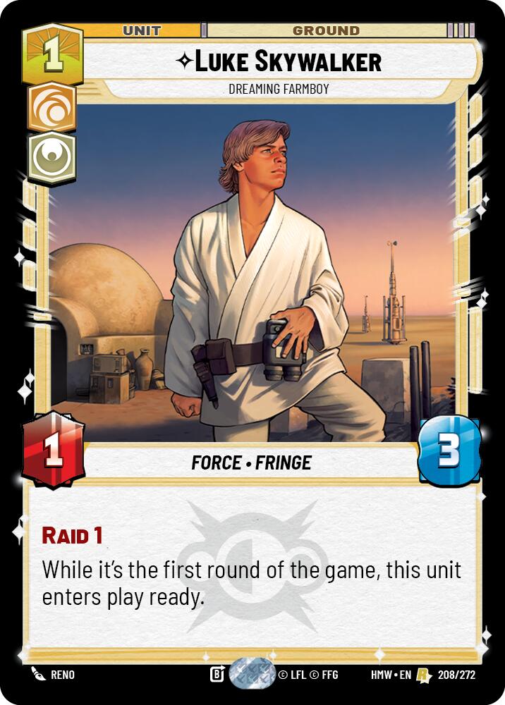 Luke Skywalker - Dreaming Farmboy - Homeworlds (HMW)