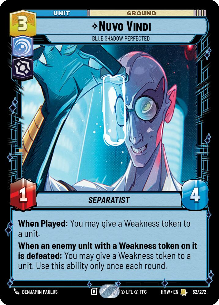Nuvo Vindi - Blue Shadow Perfected - Homeworlds (HMW)