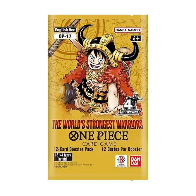 One Piece Card Game: Booster Pack (OP-17) - The World's Strongest Warriors