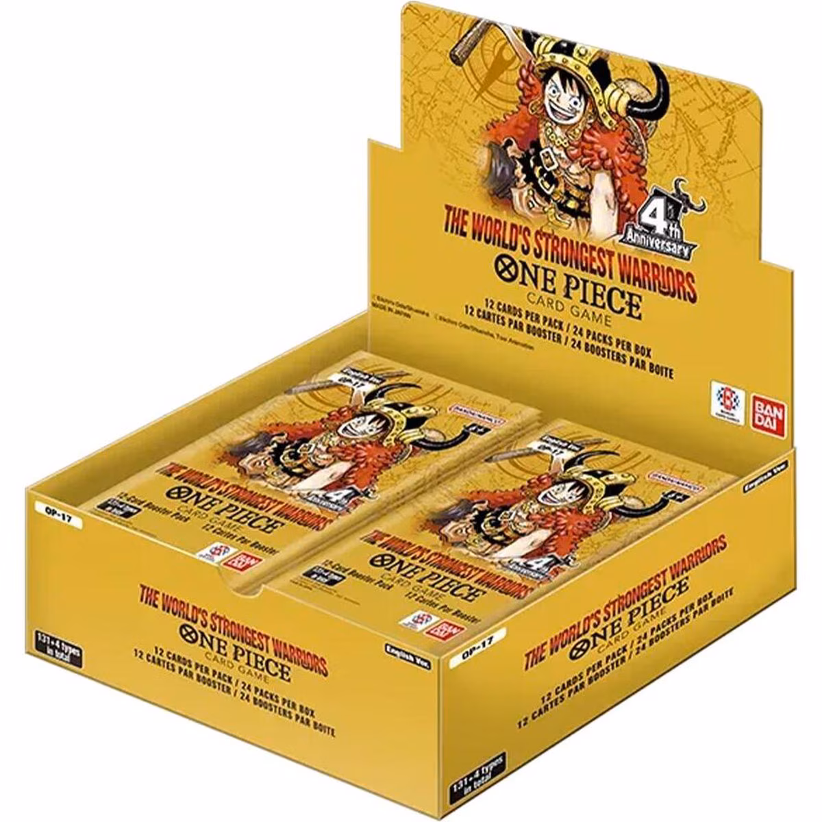 One Piece: The World's Strongest Warriors (OP-17) - Booster Box - OCT IMPORT