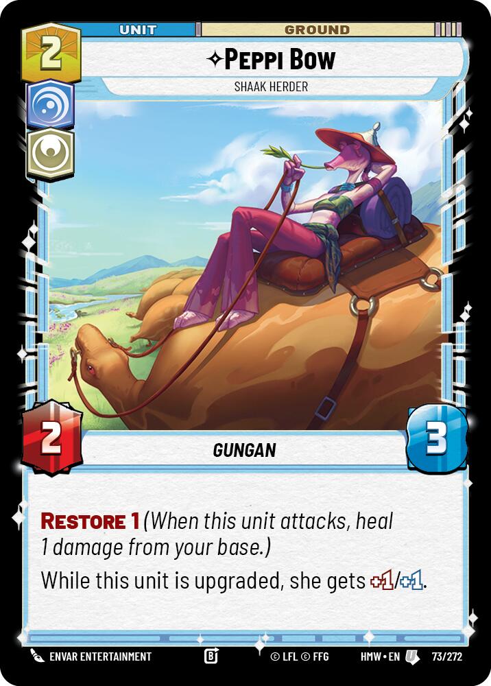 Peppi Bow - Shaak Herder - Homeworlds (HMW)